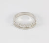 Anillo en oro blanco 18k con brillantes 1 ct