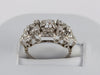 Anillo en oro blanco 18k y brillantes
