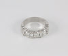 Anillo en oro blanco 18k y brillantes 1.05 ct