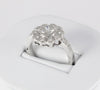 Anillo en oro blanco 18k con brillantes 1.20 ct