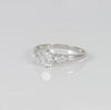 Anillo en oro blanco 18k con diamantes 1.77 ct