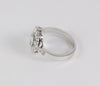 Anillo en oro blanco 18k con brillantes 1.20 ct