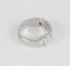 Anillo en oro blanco 18k y brillantes 1.05 ct