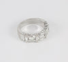 Anillo en oro blanco 18k y brillantes 1.05 ct