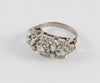 Anillo en oro blanco 18k y brillantes