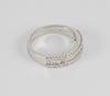 Anillo en oro blanco 18k con brillantes 1 ct