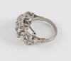 Anillo en oro blanco 18k y brillantes
