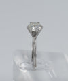 Anillo en oro blanco 18k con diamante 1.41 ct