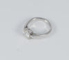 Anillo en oro blanco 18k con diamante 1.40 ct
