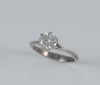 Anillo en oro blanco 18k con diamante 1.41 ct
