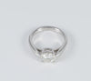 Anillo en oro blanco 18k con diamante 1.40 ct