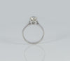 Anillo en oro blanco 18k con diamante 1.26 ct