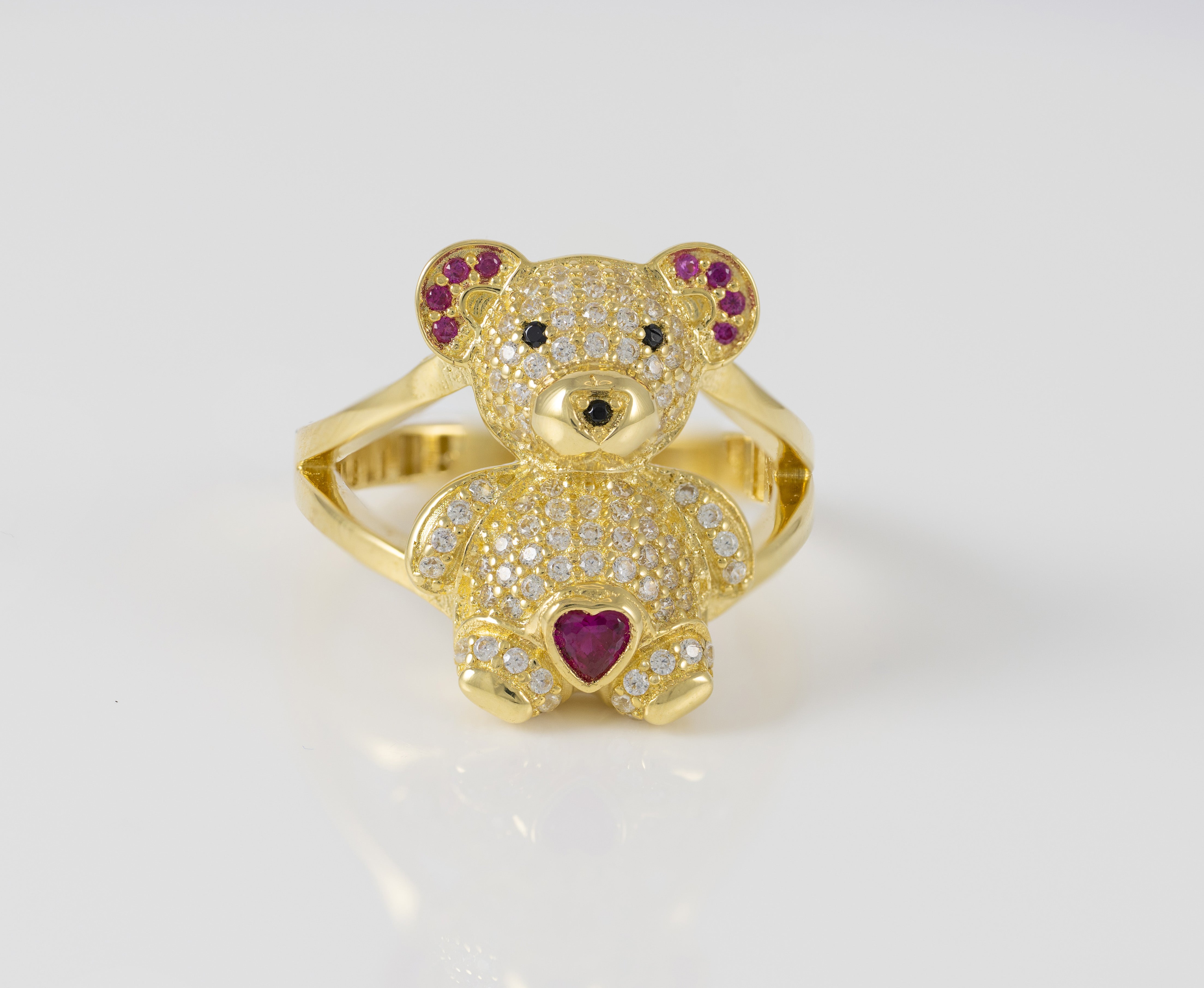 Anillo Oso en oro 18k 750