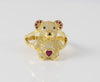 Anillo Oso en oro 18k 750