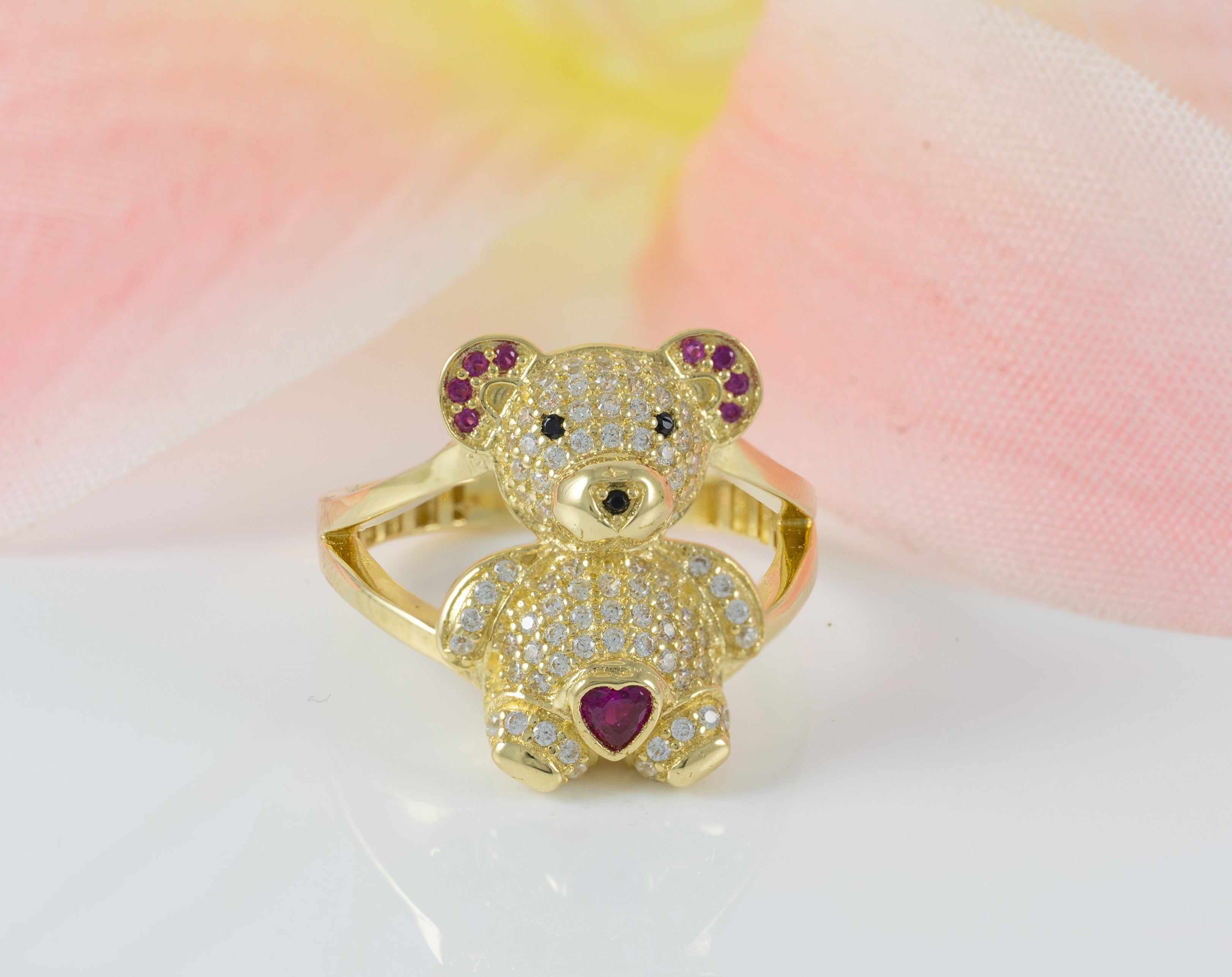 Anillo Oso en oro 18k 750