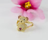 Anillo Oso en oro 18k 750