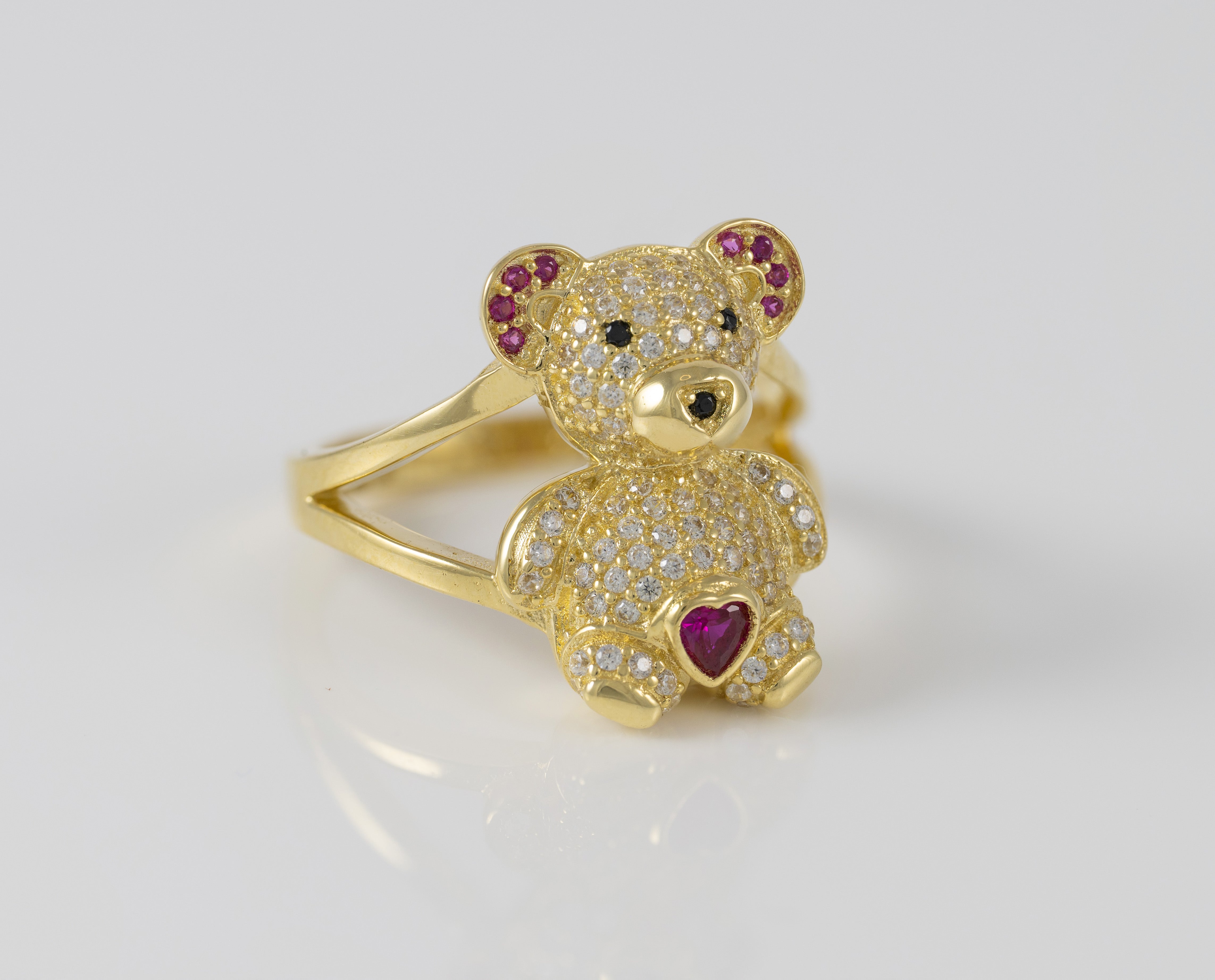 Anillo Oso en oro 18k 750