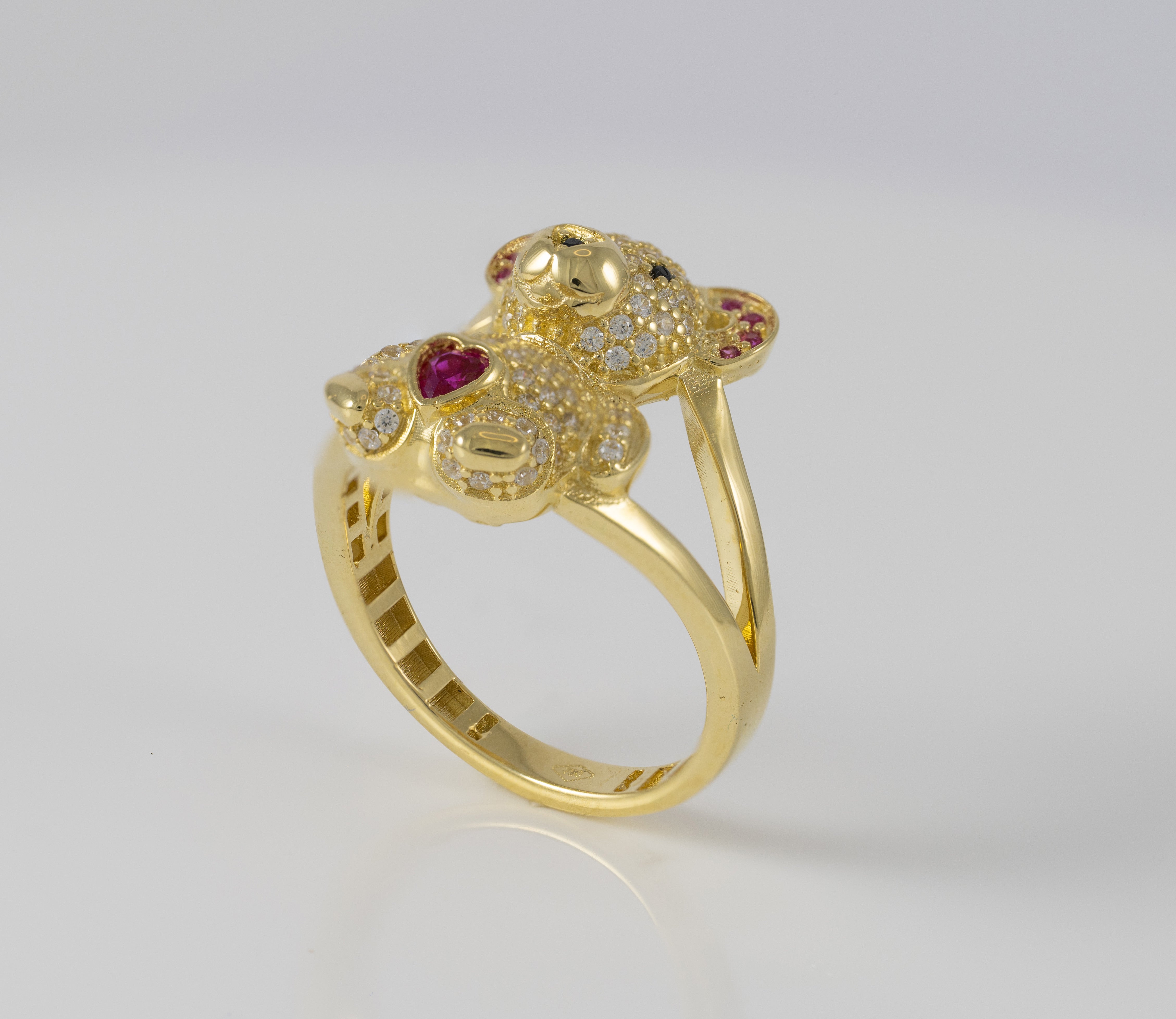 Anillo Oso en oro 18k 750