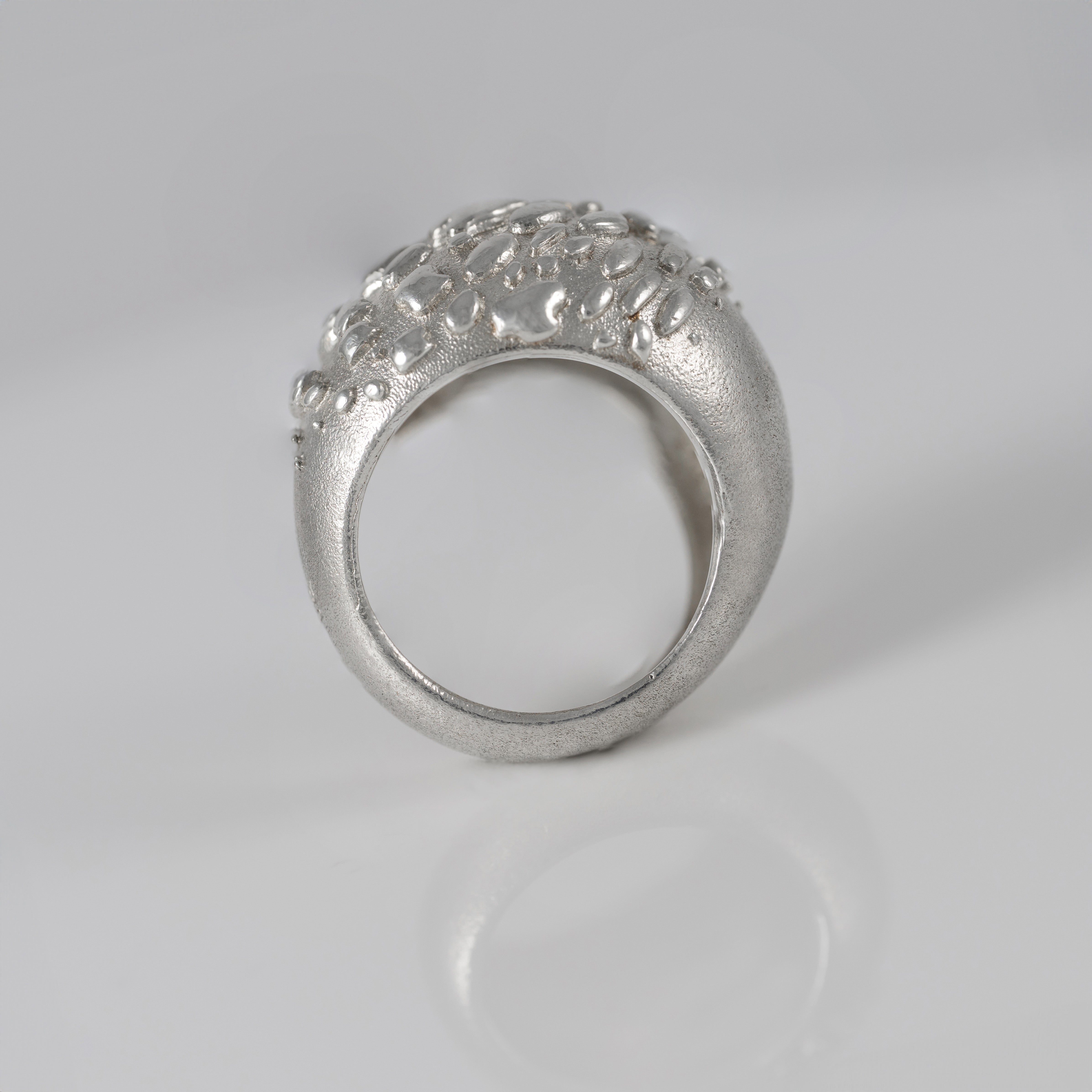 Anillo Tous abombado de plata 925 Dybe