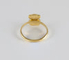 Anillo Tous en oro amarillo 18k y esmalte verde