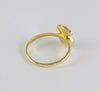 Anillo Tous en oro amarillo 18k y esmalte verde