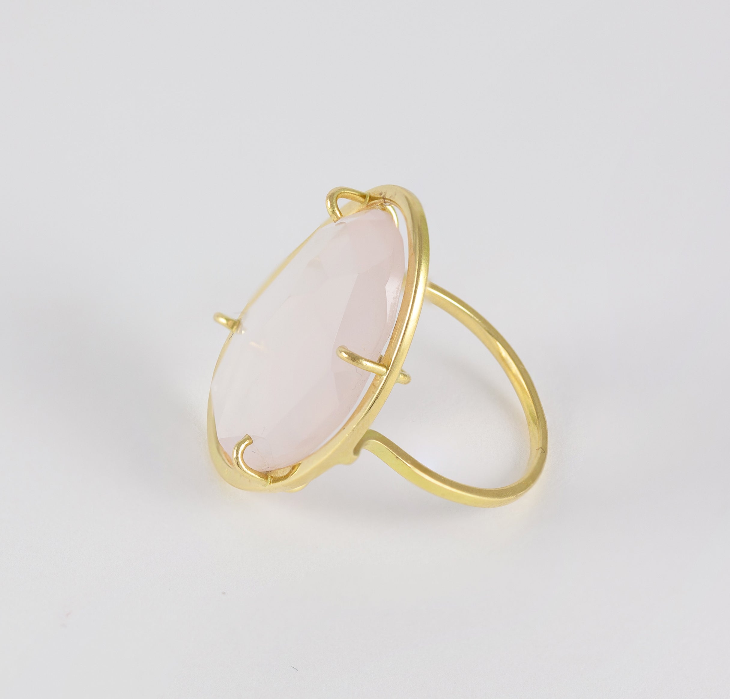 Anillo Tous Dinah en oro amarillo de 18k y ópalo rosa