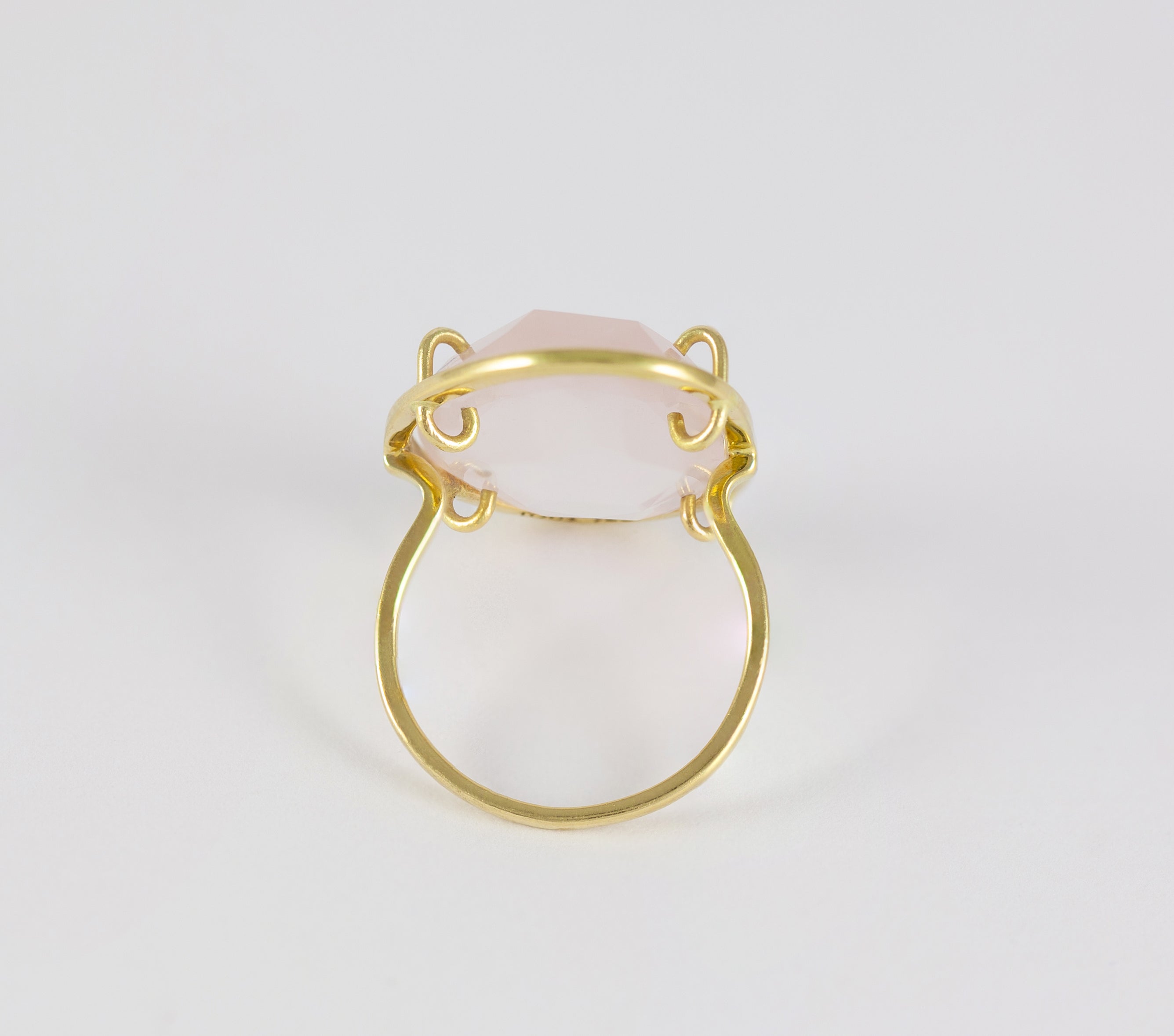 Anillo Tous Dinah en oro amarillo de 18k y ópalo rosa