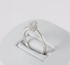 Anillo Tous en oro blanco 18k con brillante 0.25 ct
