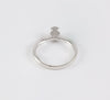 Anillo Tous en oro blanco 18k con brillante 0.25 ct