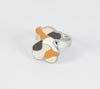 Anillo Tous en acero y esmalte