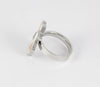 Anillo Tous en acero y esmalte