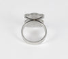 Anillo Tous en acero y esmalte