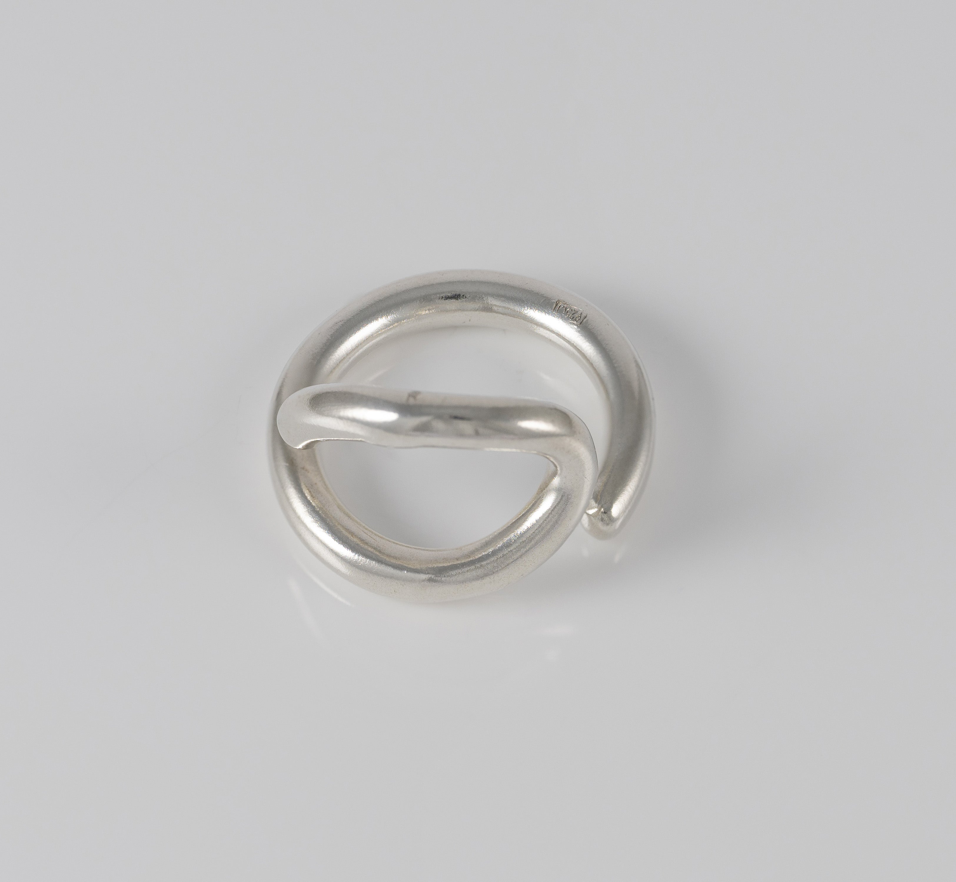 Anillo abierto Tous de plata 925 Bent