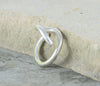 Anillo abierto Tous de plata 925 Bent