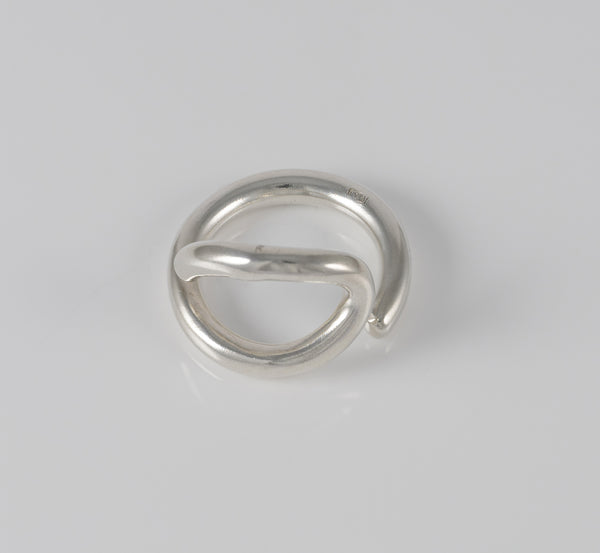 Anillo abierto Tous de plata 925 Bent
