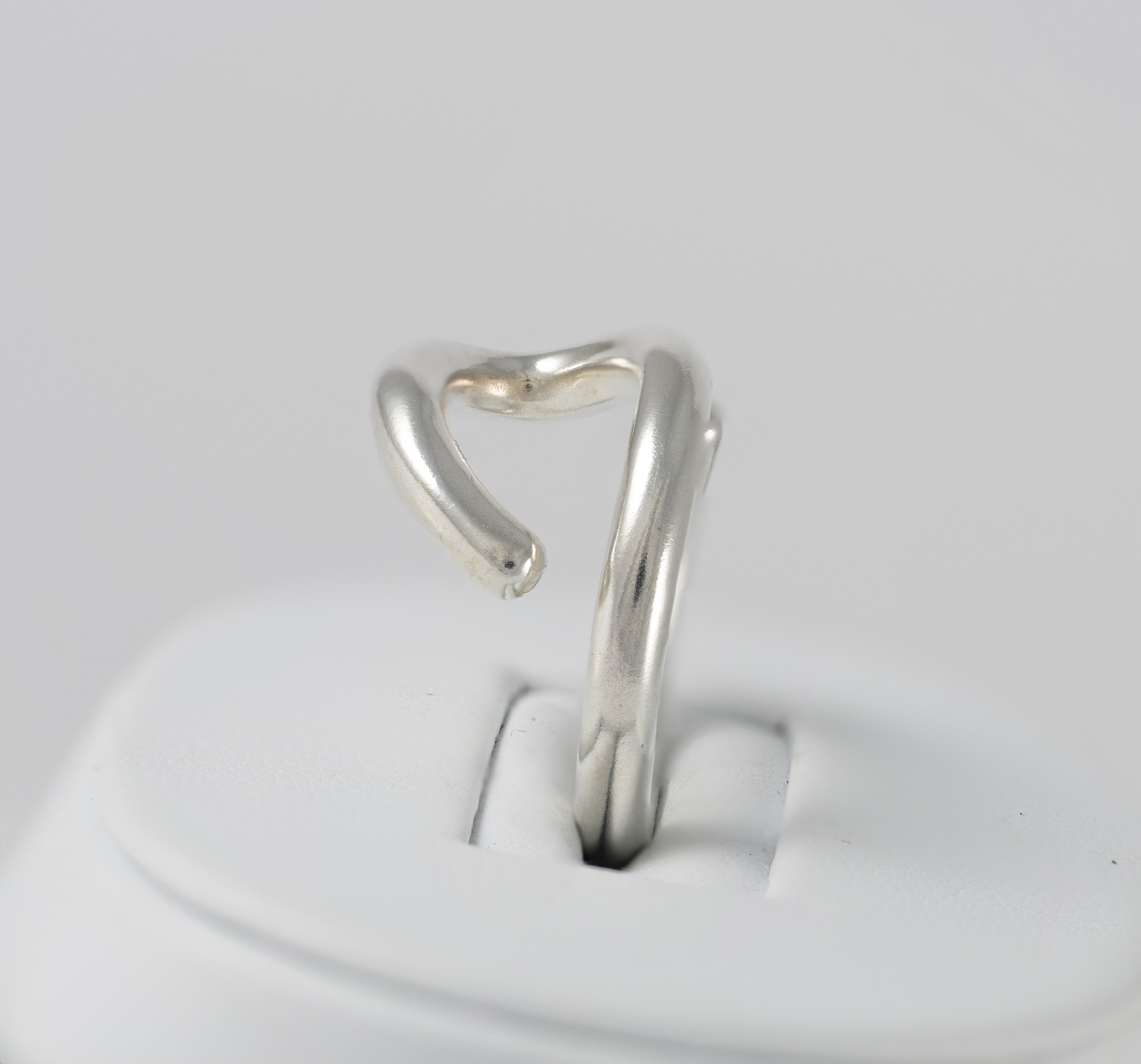 Anillo abierto Tous de plata 925 Bent