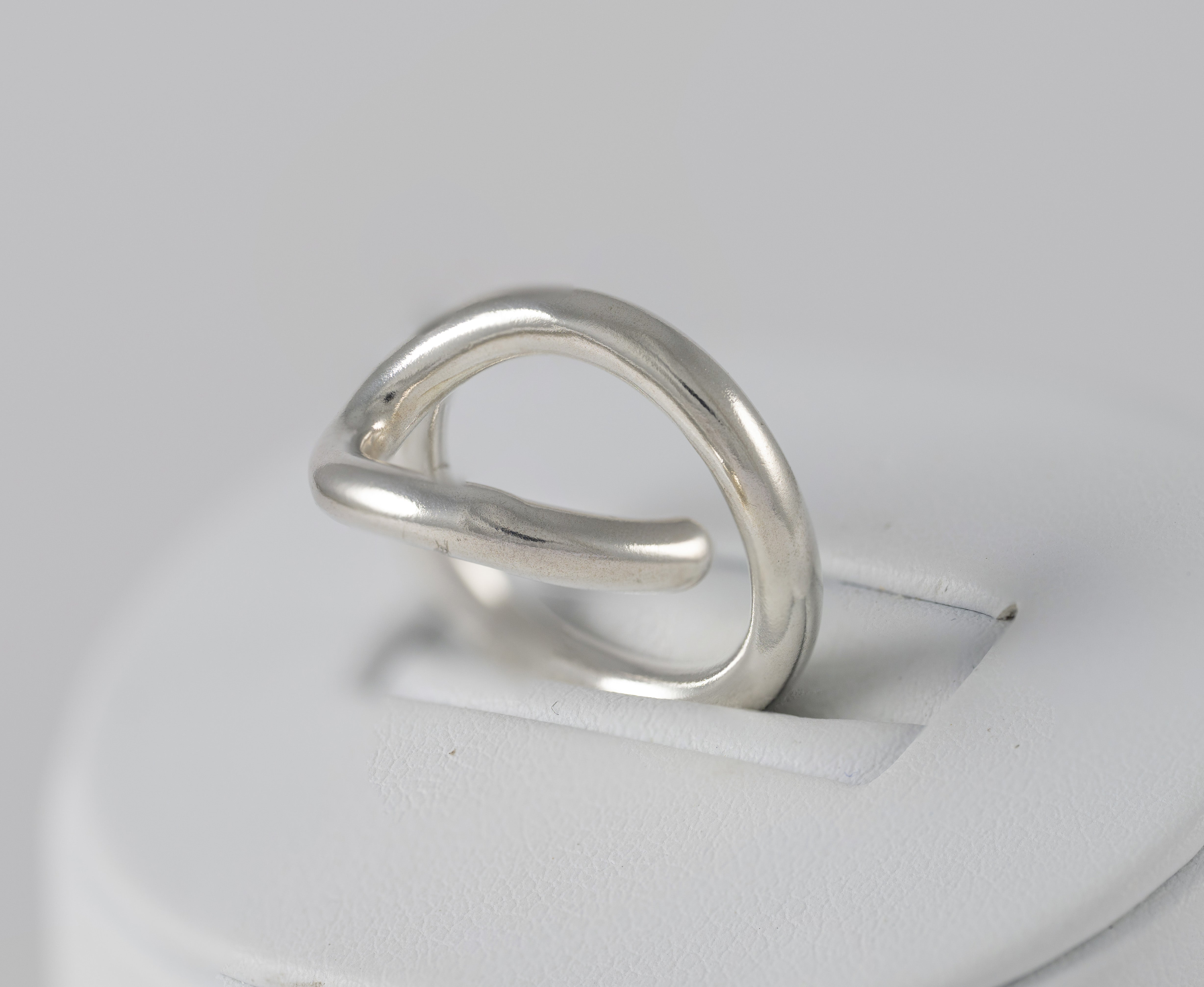 Anillo abierto Tous de plata 925 Bent