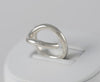 Anillo abierto Tous de plata 925 Bent
