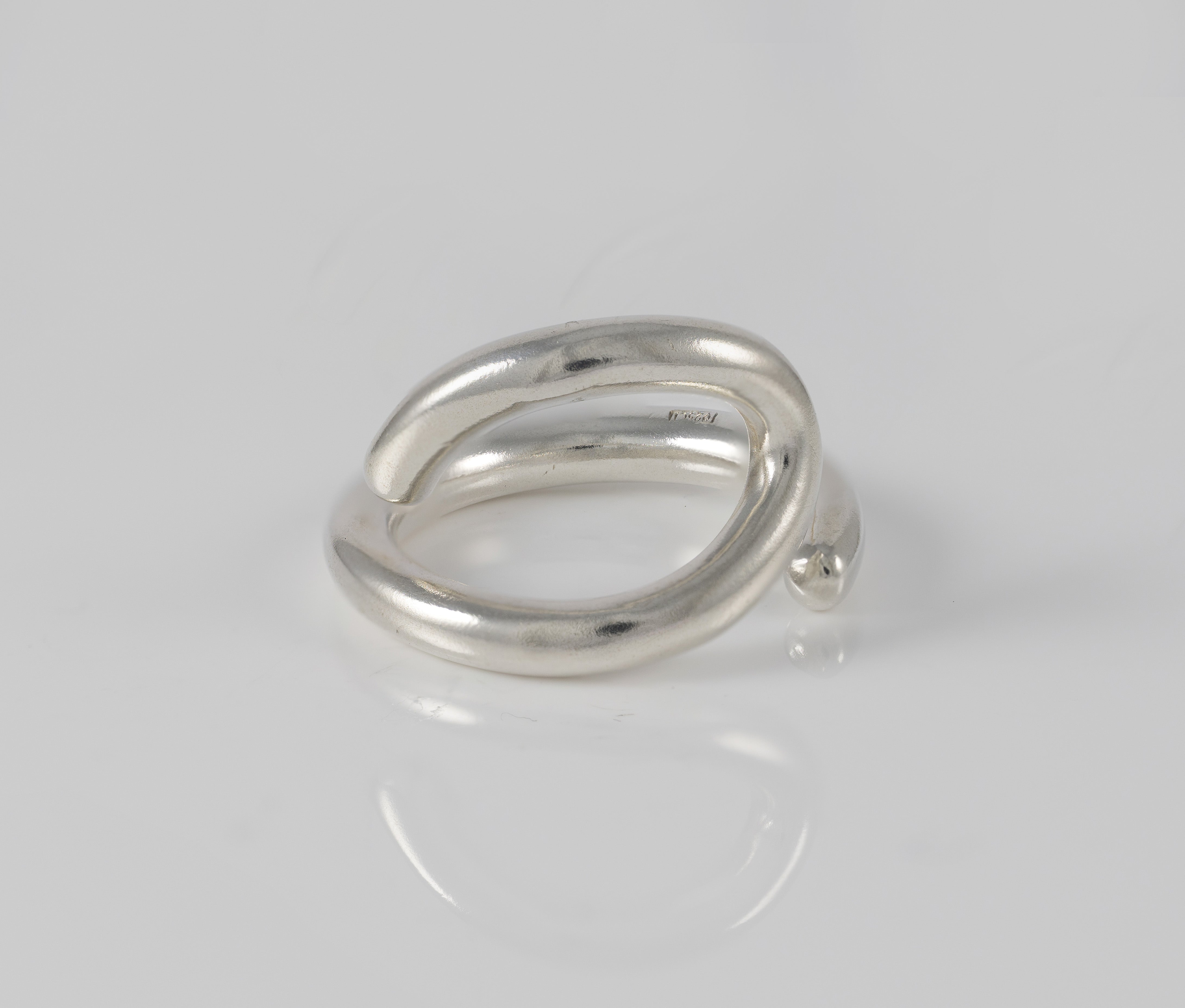Anillo abierto Tous de plata 925 Bent