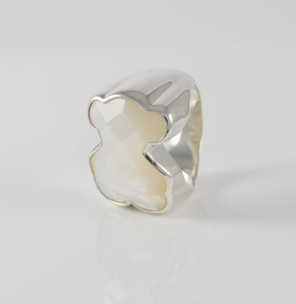 Anillo Tous de plata 925 y nácar by Color