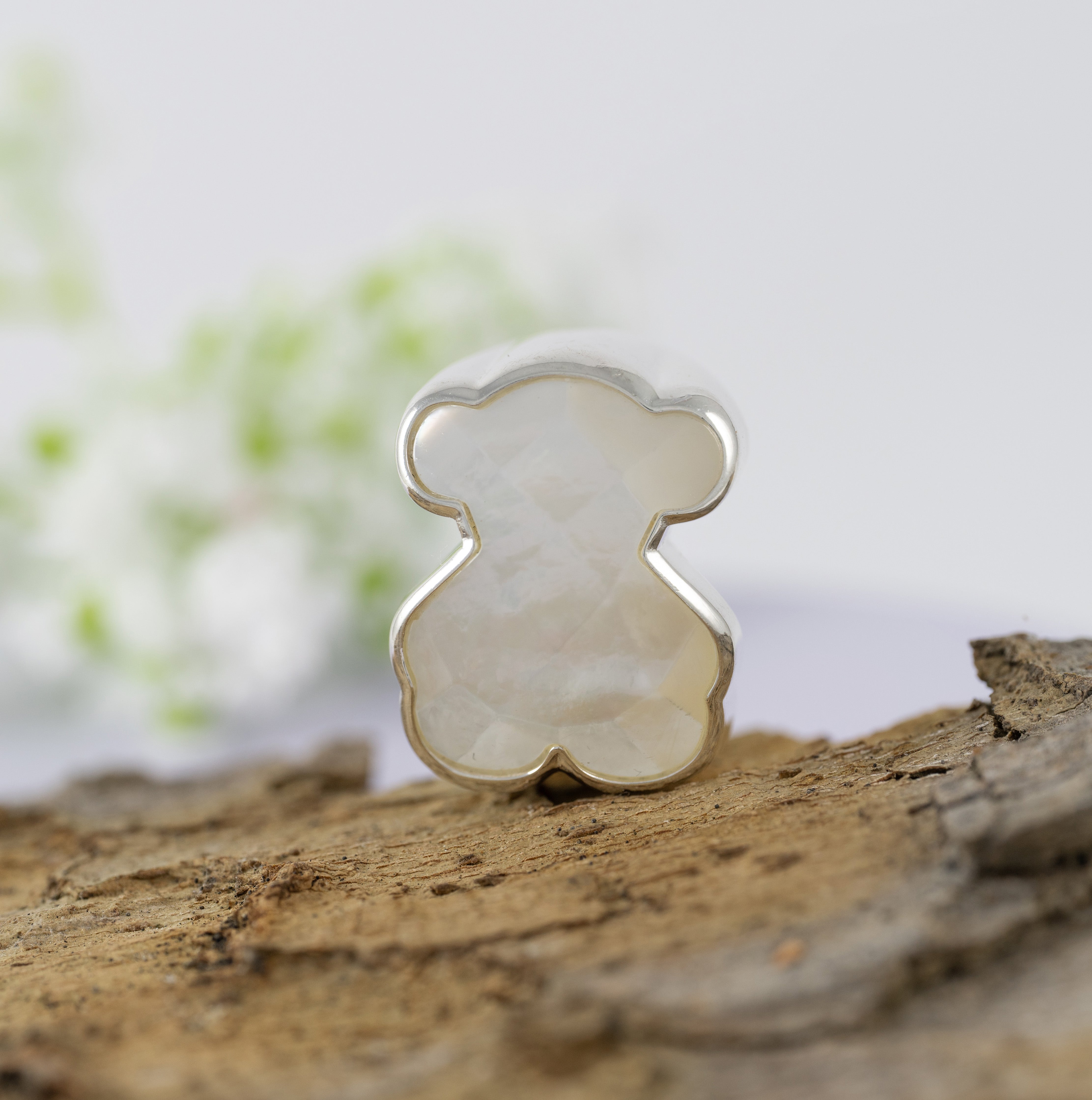 Anillo Tous de plata 925 y nácar by Color