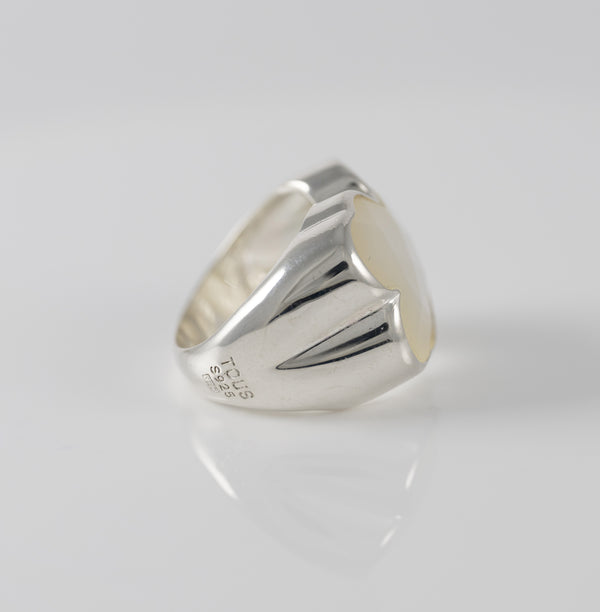 Anillo Tous de plata 925 y nácar by Color