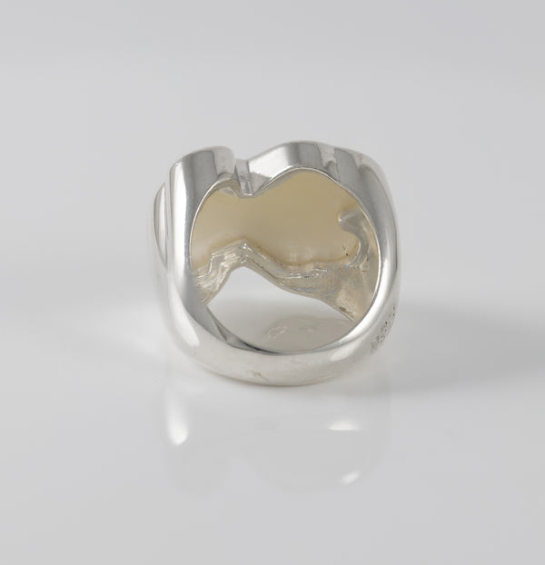 Anillo Tous de plata 925 y nácar by Color