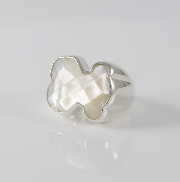Anillo Tous de plata 925 y nácar by Color