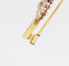 Broche antiguo en oro 18k con brillantes - Mayka Jewels
