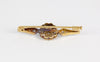 Broche antiguo en oro 18k con brillantes - Mayka Jewels