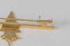 Broche Sporting Gijón en oro amarillo 18k esmaltado