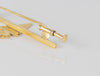 Broche Sporting Gijón en oro amarillo 18k esmaltado
