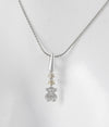 Colgante Tous en oro blanco 18k y diamantes motivo oso Tous Bear