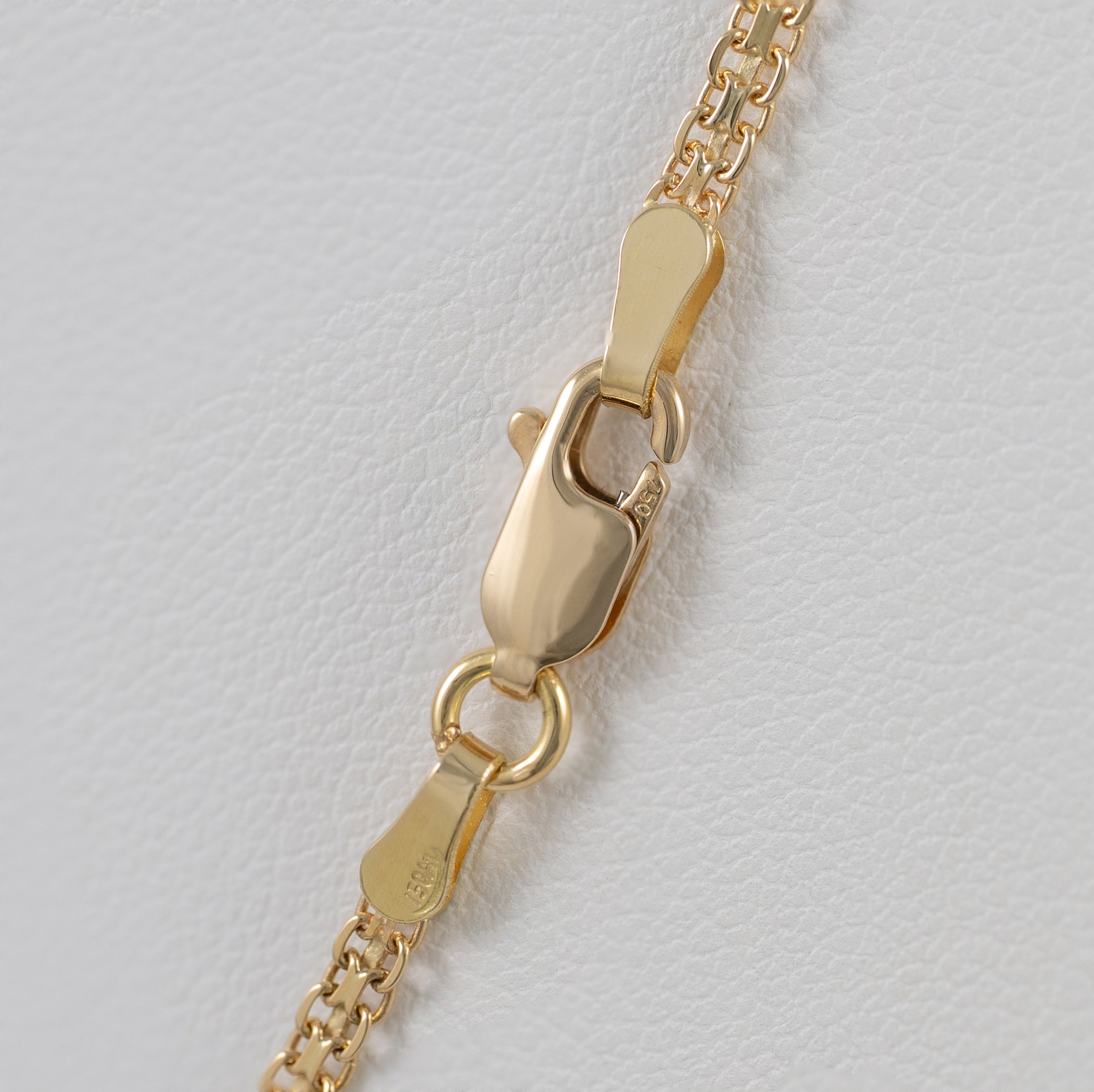 Cadena bismark oro 18k 750 50cm